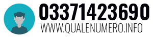 Numero di telefono 03371423690 03371423690