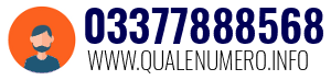 Numero di telefono 03377888568 03377888568