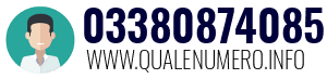 Numero di telefono 03380874085 03380874085