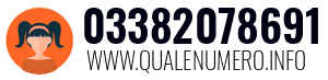 Numero di telefono 03382078691 03382078691