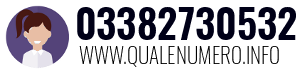 Numero di telefono 03382730532 03382730532