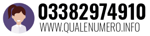 Numero di telefono 03382974910 03382974910