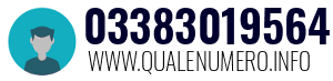 Numero di telefono 03383019564 03383019564