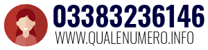 Numero di telefono 03383236146 03383236146