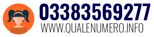Numero di telefono 03383569277 03383569277