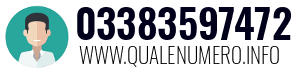 Numero di telefono 03383597472 03383597472