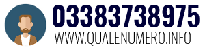Numero di telefono 03383738975 03383738975