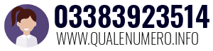 Numero di telefono 03383923514 03383923514