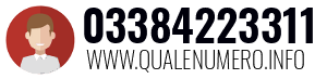 Numero di telefono 03384223311 03384223311