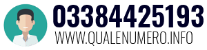 Numero di telefono 03384425193 03384425193