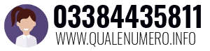 Numero di telefono 03384435811 03384435811