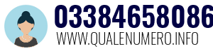 Numero di telefono 03384658086 03384658086