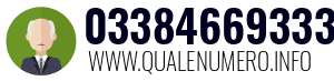 Numero di telefono 03384669333 03384669333