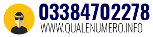 Numero di telefono 03384702278 03384702278