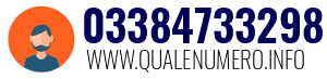 Numero di telefono 03384733298 03384733298