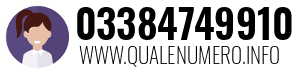 Numero di telefono 03384749910 03384749910
