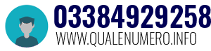 Numero di telefono 03384929258 03384929258