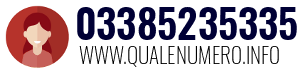 Numero di telefono 03385235335 03385235335