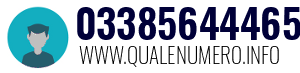 Numero di telefono 03385644465 03385644465