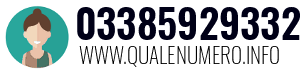 Numero di telefono 03385929332 03385929332