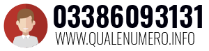 Numero di telefono 03386093131 03386093131