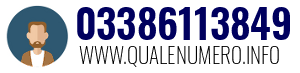 Numero di telefono 03386113849 03386113849
