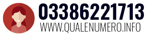Numero di telefono 03386221713 03386221713