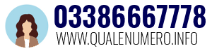 Numero di telefono 03386667778 03386667778