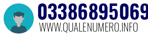Numero di telefono 03386895069 03386895069