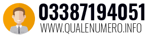 Numero di telefono 03387194051 03387194051