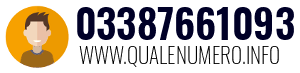 Numero di telefono 03387661093 03387661093