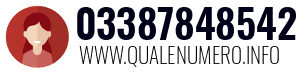 Numero di telefono 03387848542 03387848542