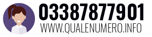 Numero di telefono 03387877901 03387877901