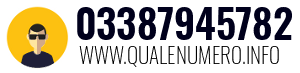 Numero di telefono 03387945782 03387945782