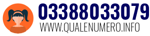 Numero di telefono 03388033079 03388033079