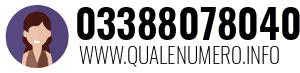 Numero di telefono 03388078040 03388078040