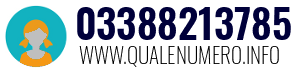 Numero di telefono 03388213785 03388213785