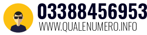 Numero di telefono 03388456953 03388456953