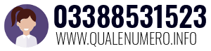 Numero di telefono 03388531523 03388531523