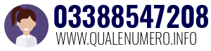 Numero di telefono 03388547208 03388547208