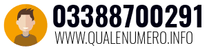 Numero di telefono 03388700291 03388700291