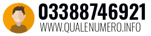 Numero di telefono 03388746921 03388746921