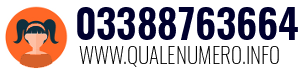Numero di telefono 03388763664 03388763664
