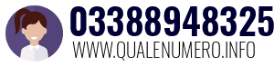 Numero di telefono 03388948325 03388948325