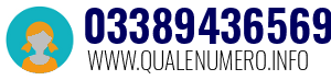 Numero di telefono 03389436569 03389436569