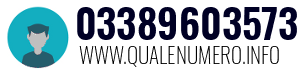 Numero di telefono 03389603573 03389603573