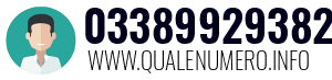 Numero di telefono 03389929382 03389929382