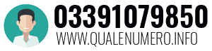 Numero di telefono 03391079850 03391079850
