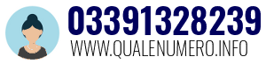 Numero di telefono 03391328239 03391328239