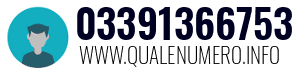 Numero di telefono 03391366753 03391366753